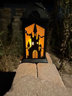 Halloween Haunted Castle Decorative Lantern