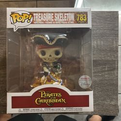 Disney Exclusive Treasure Skeleton Funko