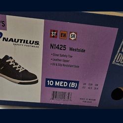 WOMEN'S NAUTILUS SAFETY SHOES-NEW IN BOX