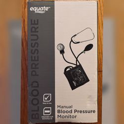 EQUATE MANUAL BLOOD PRESSURE