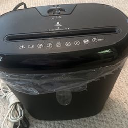 Paper And Credit Card Shredded 