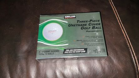 Dozen new Kirkland performance plus golf balls