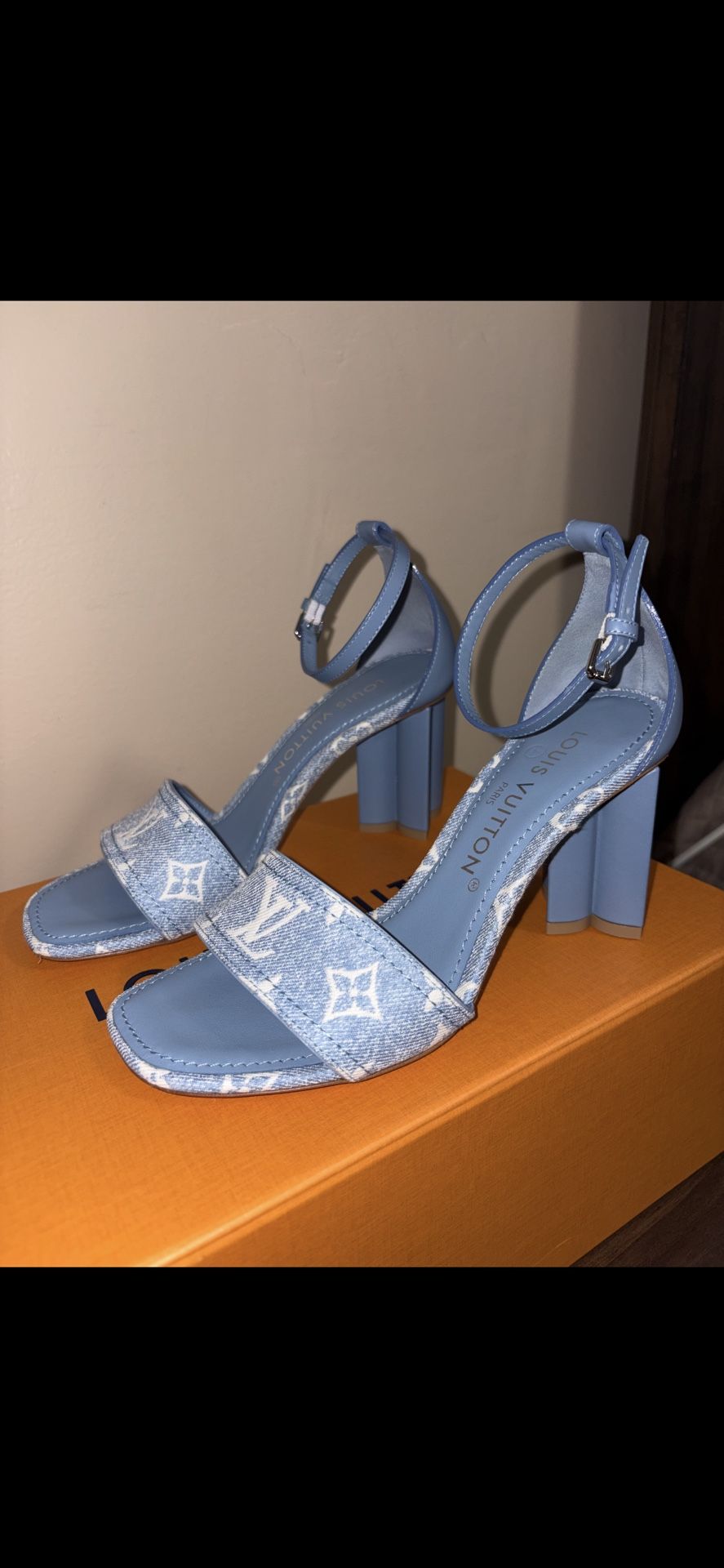 Louis Vuitton Denim Silhouette Sandals