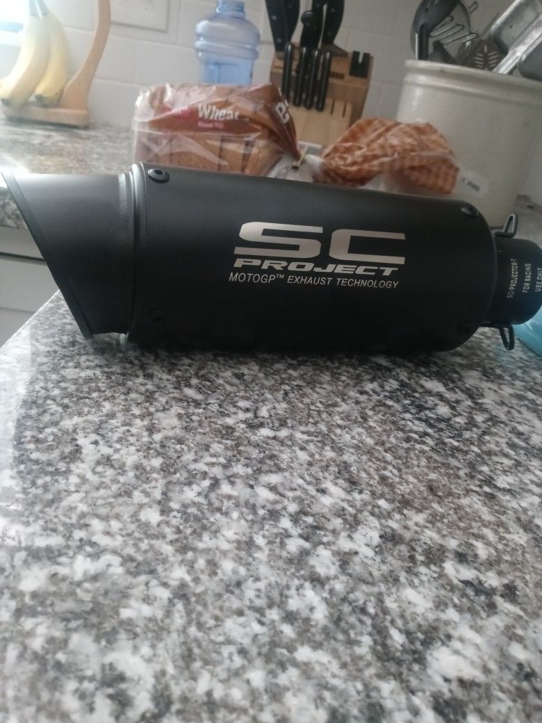 BRANDNEW S C Project Exhaust Muffler For Street Bike