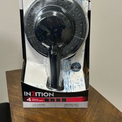 Delta 2-in -1 Matt Black Finish Showerhead