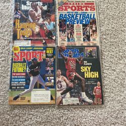 Michael Jordan Magazines x4