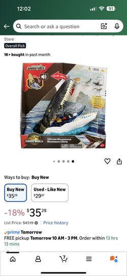 Jurassic World Toy
