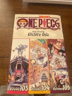 One piece chapters 103, 104, and 105