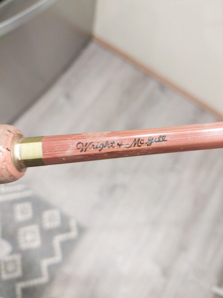 Vintage wright mcgill granger special fishing rod gs 9660 for sale