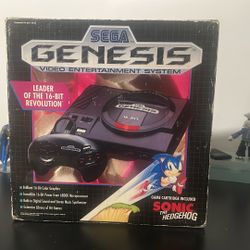Sega Genesis Original Vintage Box Only