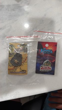Rare knotts berry farm 100th anniversary pins