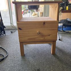 Wooden Side Table 