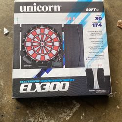 Unicorn Electronic dartboard Cabinet ELX300