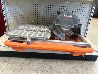 Ridgid wet tile saw