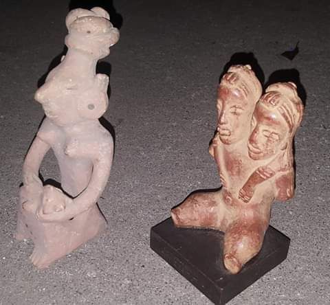 Precolumbian artifacts