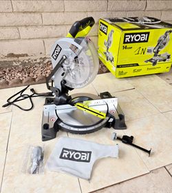 RYOBI 14 Amp corded Compound Miter Saw