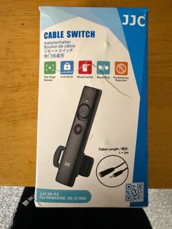 JJC SR-P3 Wired Cable Switch for Panasonic S9, G100D
