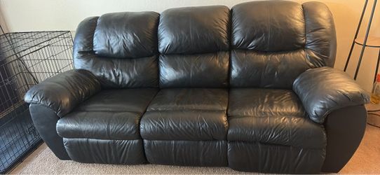 Black Ashley Furniture Reclining Sofa – $350 OBO