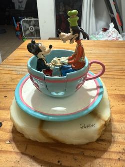 Disney’s Ron Lee Sculpture “Mickey’s Teacup Ride” 1994 Limited Edition 