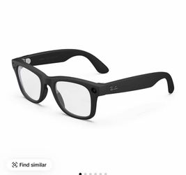Ray-Ban Meta Wayfarer (Gen 2) Large Matte BlackClear LensesFree 3-day deliveryom