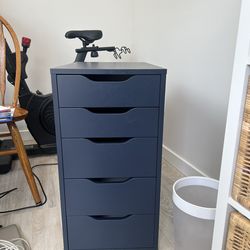IKEA blue drawer unit