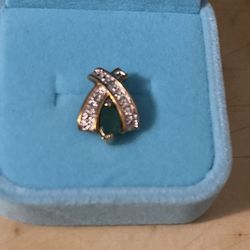 Emerald & Diamond Pendant 