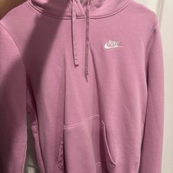 pink nike hoodie