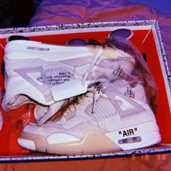 Jordan 4 SP X Off White Mid Sail W