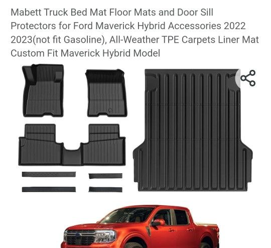 Maverick New All Weather Car Mats