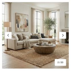 Rattan bohemian style luxury rug