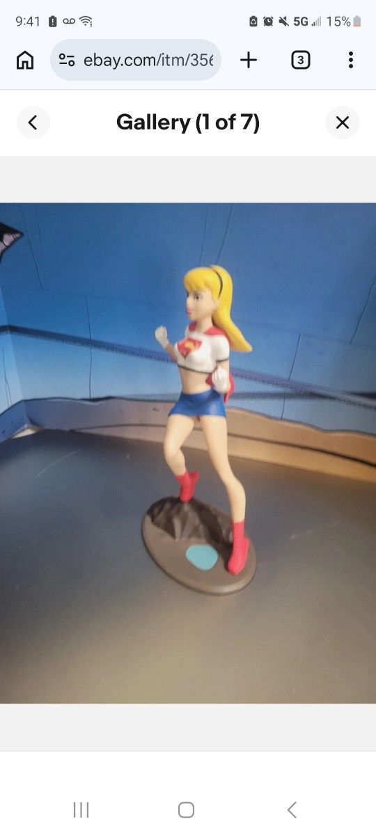 Diamond Select Toys DC Gallery Superman: The Animated Series Supergirl PVC Figure