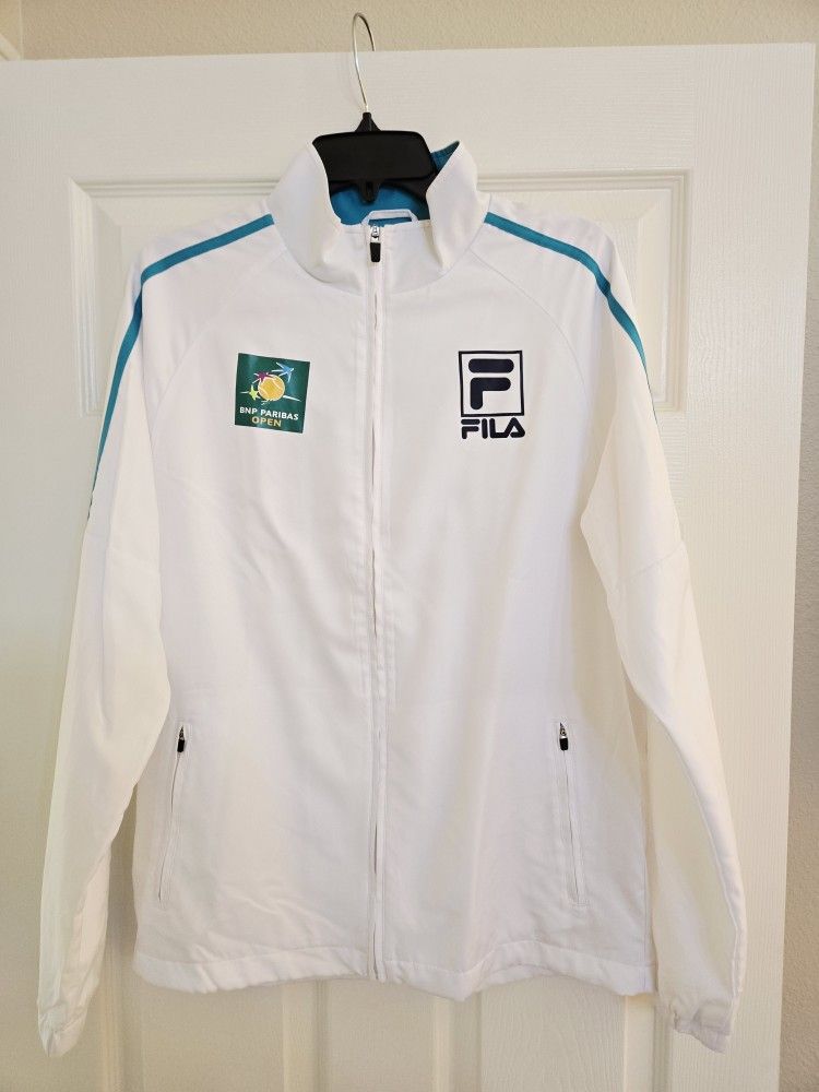 Fila Tennis Jacket BNP Paribas Open Men's Small
