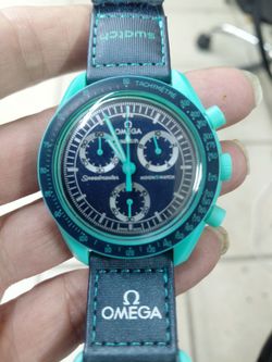 Omega X Swatch Speedmaster mission to the moon 42mm Bioceramic watch