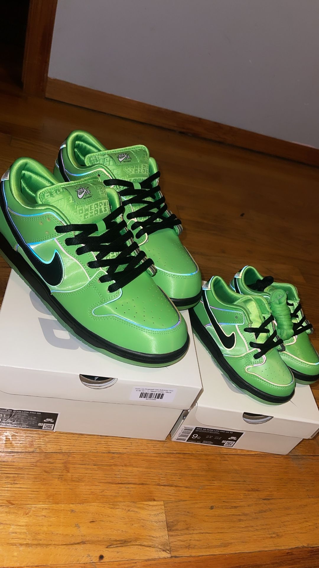 Power Puff Girl Sbs Sz 11 Men’s VNDS