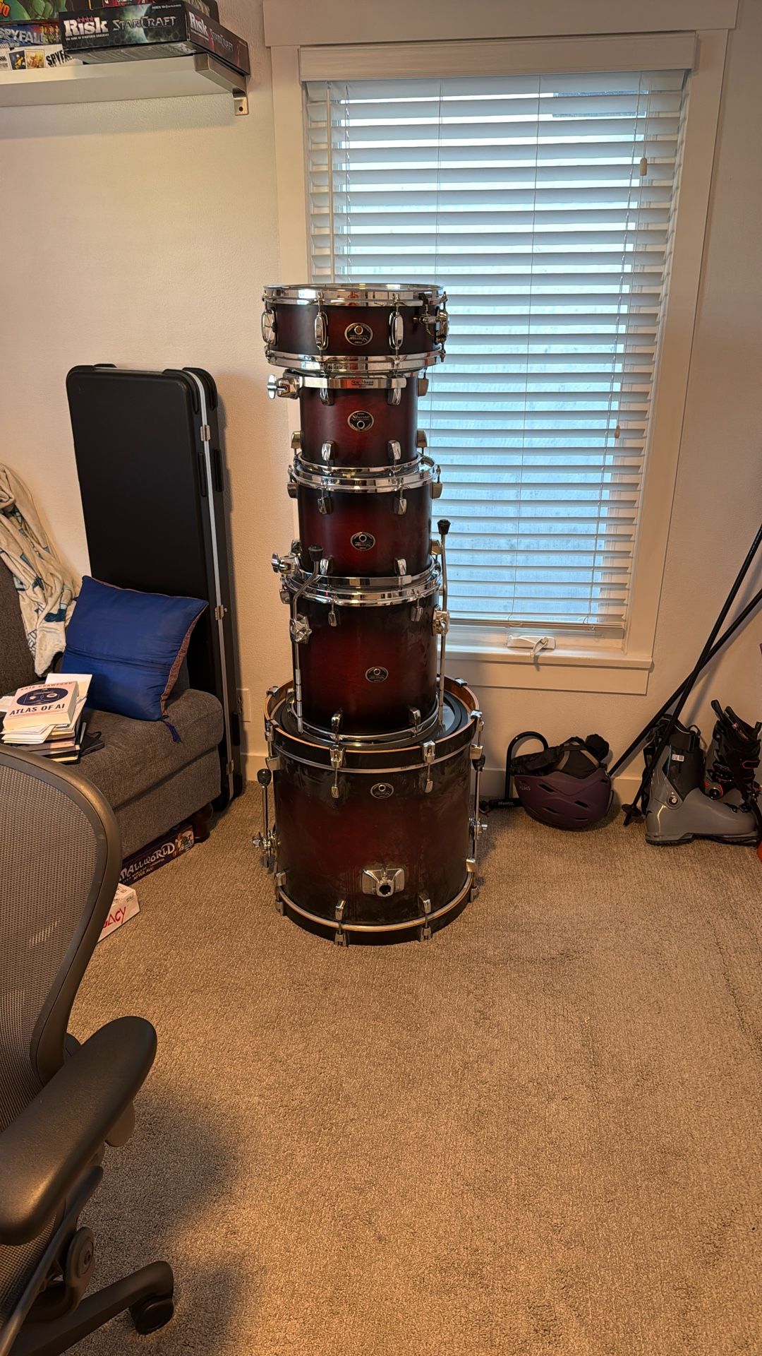 Tama Silverstar 5pc Drumset