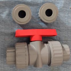 Hayward True Union Ball Valve Cpvc Epdm 3/4" Tbb2007cpeg New