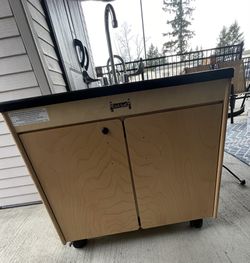 Jonti-Craft 1370JC, 26" Child Height Portable Sink, Plastic Sink Basin.  Electric- 2 Available 