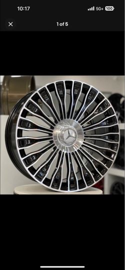A set of maybach wheels