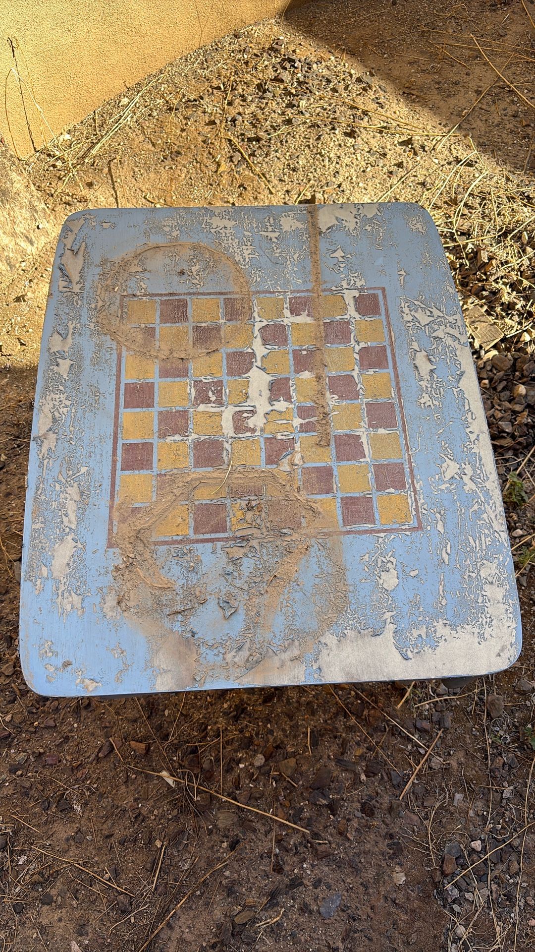 Checker Chess Table