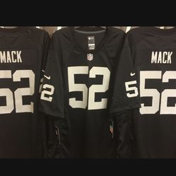 Nike Authentic On Field Khalil Mack Oakland Raider Jerseys