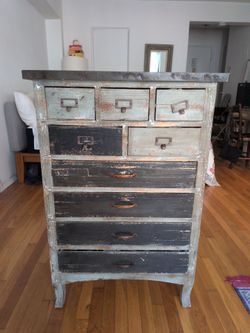 Urban Outfitters Industrial Cabinet Dresser