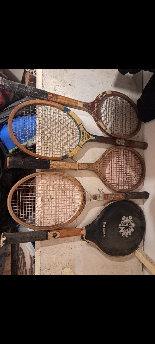 Vintage Tennis Rackets