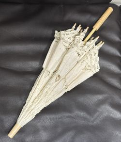 Beige Cute Umbrella Halloween Accessories