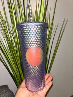 Starbucks Iridescent Bling Unicorn Studded Tumbler