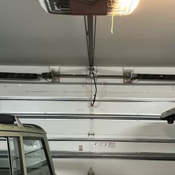 Garage Door Spring Replace And Adjustment 