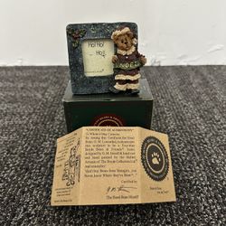 Boyds Bears Mathias Kringlebeary Frame First Noel Christmas Collection