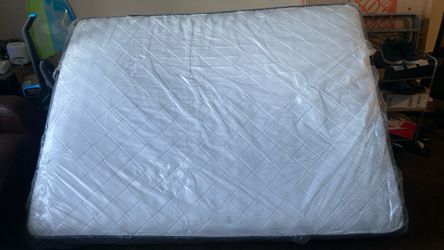 Mattress Still New In Plastic Wrap