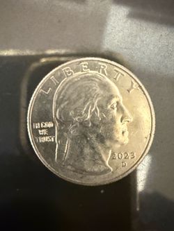 2023-D Maria Tallchief Washington Quarter 25C Rare Error “In COD we Trust”