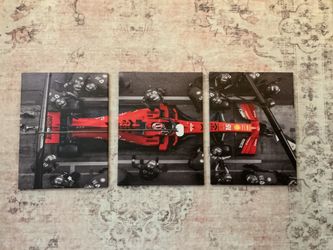 F1 canvas decor