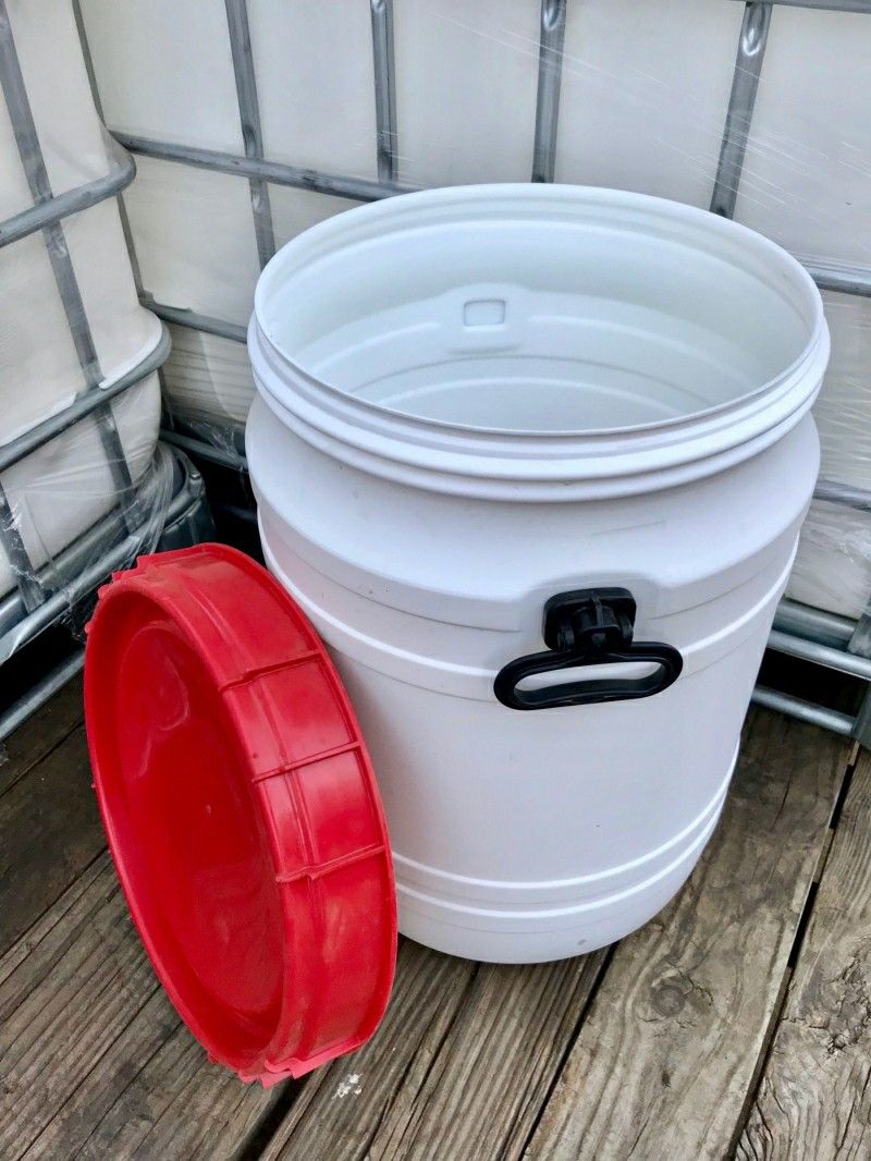 15 Gallon Food Grade Removable Top Barrel (Screw Top)